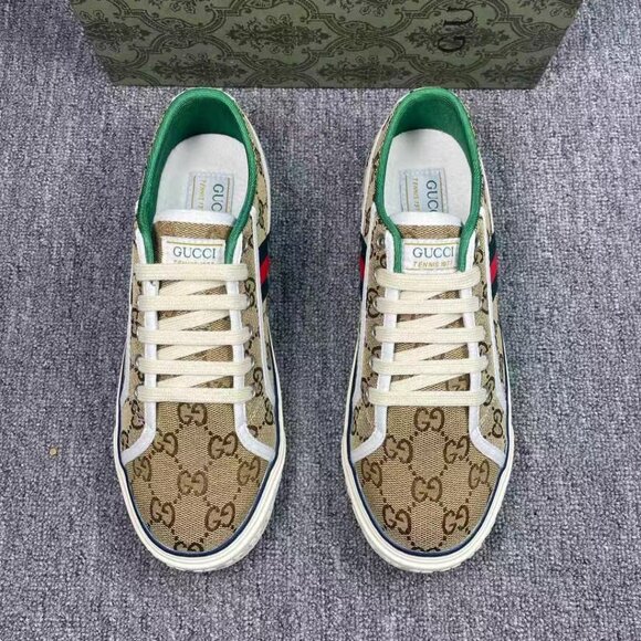 Gucci Women's Tan Sneakers - Picture 3 of 6